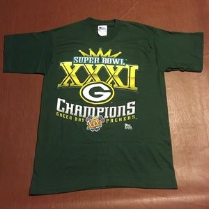 NWT ‘97 Packers Superbowl Tee S